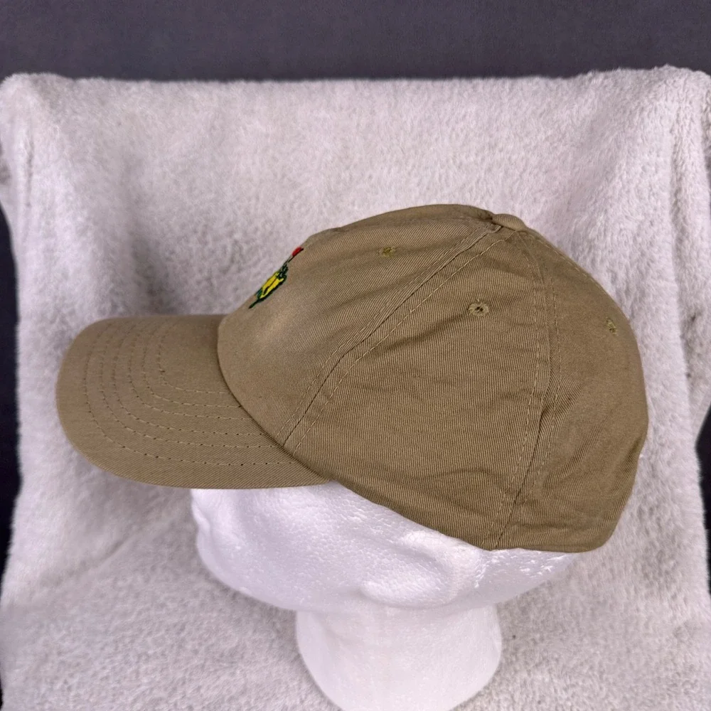 Masters Mens Golf‎ Hat Adjustable Cotton American Needle Augusta National Tan
